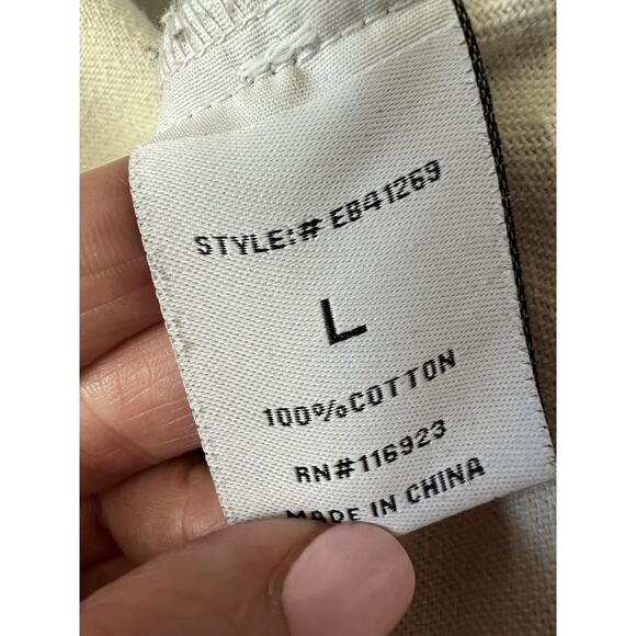 EASEL Women's 100% Cotton Twill Slouchy Checkerboard Check Jumper Overalls Sz L - Picture 10 of 13